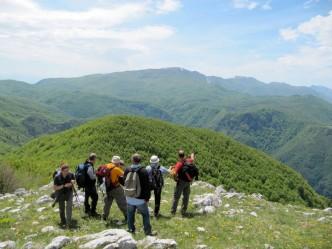 Escursionisti sul Pollino