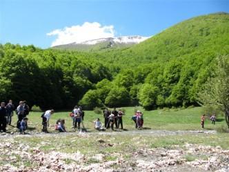 Studenti sul Pollino