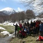 Escursionisti sul Pollino per un weekend
