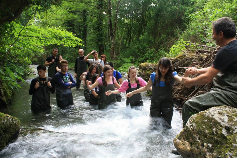 Acquatrekking sul Pollino